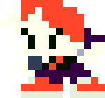 Pixel BF's left pose as a Mimiga.