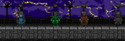 Collision stage background.