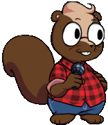 Onek's animated idle sprite.