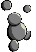 Buddy's animated up pose.