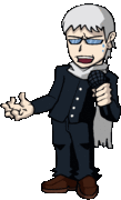 Hiroshi's animated right pose.