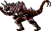 Monster X's left pose.