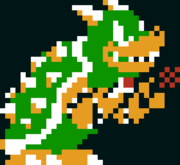 Bowser's idle sprite.