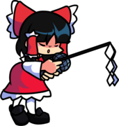 Reimu's right pose.