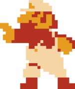 Fire Mario's left pose in CCC.