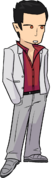 Kiryu's right pose.