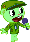 Flippy's up pose.