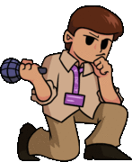 MatPat's down pose animation.