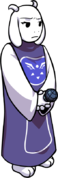 Toriel's idle sprite in Heartache.