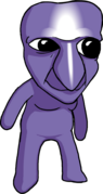 Ao Oni's idle sprite.