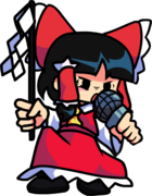 Reimu's down pose.