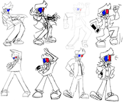 Concept Poses for Tre/vr/