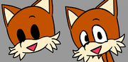 Another Tails sprite, with his eyes added