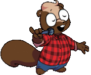 Onek's animated up pose.
