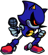 Metal Sonic's idle.