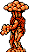 Humanoid Matango's idle sprite.