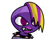 Another dialogue portrait of Punk Girl.