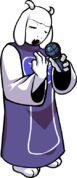 Toriel's down pose in Heartache.