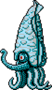 Classic Gezora's idle sprite.