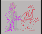 More concept poses for Jacket