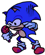 Sonic's left miss pose.