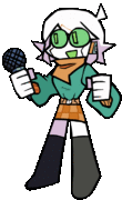 Lu-C's animated idle sprite.