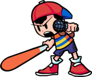 Ness's angry left pose.