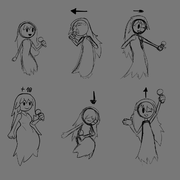 Sprite Concepts for Spooky