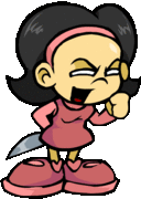 Flash Nene's animated right pose.
