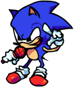 Sonic's right pose.