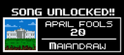 April Fools 20 unlock screen.