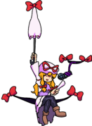 Yukari's up pose.