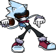 Crystal Sonic's right pose.