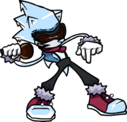 Crystal Sonic right pose.