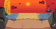 Sunset background.