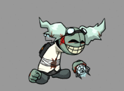 Tricky's idle sprite.