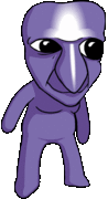 Ao Oni's animated idle sprite.
