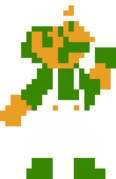 Luigi's up pose.