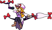 Yukari's right pose as a playable character.