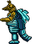 Classic Moguera's idle sprite.