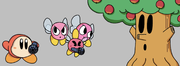 Sprites for Waddle Dee, Bronto Burt, and Whispy Woods