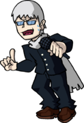 Hiroshi's left pose.