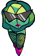 Cabbitch animated dance sprite in Allicin.
