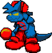 BFzilla's idle sprite.