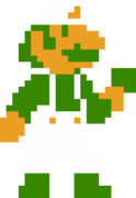 Luigi's idle sprite.