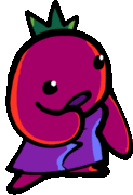 Tomato Kid animated right sprite.