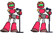 Comparison between R3X's old and new sprites.