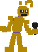 Suited Afton's right pose.
