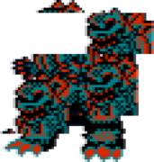 Replay Godzilla's down miss pose.