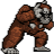 King Kong's shaking sprite.